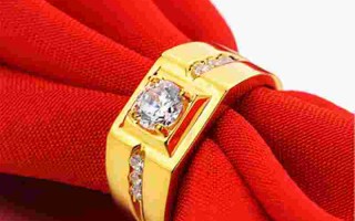 黄金戒指男黄金戒指男士戴哪个手指好看