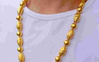 5000元黄金项链有多粗的,5000元黄金项链有多粗