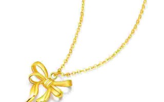 女士黄金项链款式漂亮图片女士黄金项链款式图片大全