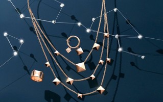 Hermès 推出 Clou d'H 系列 金字塔形铆钉元素演绎犀利格调