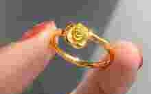 2022年黄金戒指新款图片,2022年黄金戒指新款图片欣赏