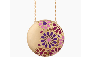 Nada Ghazal 推出新珠宝系列 珐琅与黄金雕琢感性简洁之作