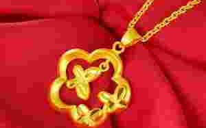 女士黄金项链款式漂亮图片,女士黄金项链款式图片