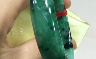 青色翡翠手镯,花青翡翠手镯鉴赏