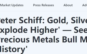 华尔街大鳄：黄金和白银准备“爆炸性上涨！“这可能是史上最大贵金属牛市”