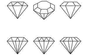 水晶钻石简笔画,水晶钻石画手工活图片