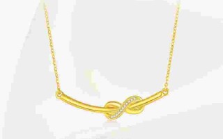 周大生钻石项链新款图片AU750周大生钻石项链新款图片