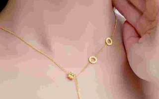 黄金项链图片女款年轻人,黄金项链图片女款年轻