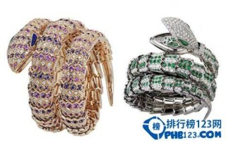 大牌首饰品牌排行榜前十名,大牌首饰品牌排行榜