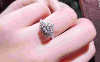 真钻戒有什么标志图片真钻石戒指图片