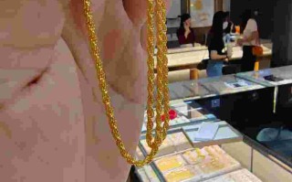 黄金项链图片实拍,项链图片大全大图