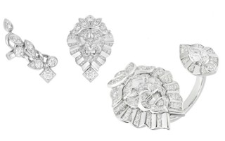 Lion Solaire de Chanel 系列 白金与钻石闪耀交错 延续狮子主题