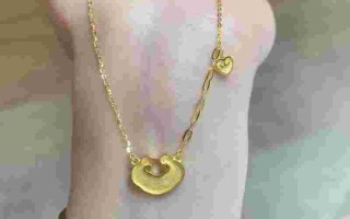 黄金项链图片女款真实,黄金项链女款图片