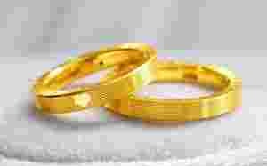 黄金圈戒指图片大全集,黄金圈戒指图片大全