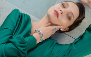 瑞士珠宝商Gübelin帕拉伊巴碧玺珠宝套装 探秘自然 天然肆意!