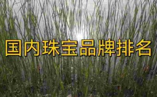 中国珠宝十大名牌排名,中国珠宝十大名牌排名第一