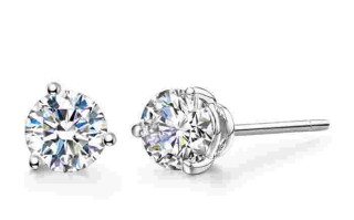 白金耳环图片大全好看,白金耳环图片