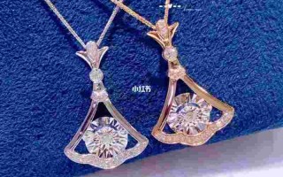 18k金钻石项链是真钻吗,18k金钻石项链是真钻石吗