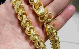 男款黄金项链图片,男款黄金项链