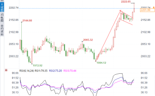 黄金跌穿2200，白银也回落，能否续写新高？
