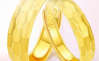 今年流行的黄金戒指图片,2021年流行什么黄金戒指