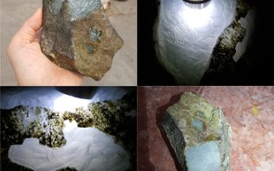 翡翠原石视频莫湾基,翡翠原石图片