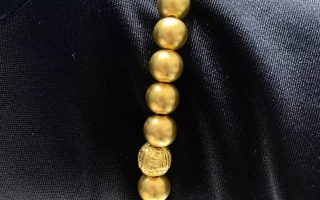 80克男士黄金手链男士黄金项链80克左右