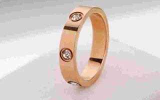 玫瑰金戒指图片颜色玫瑰金戒指图片