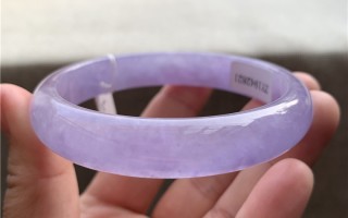 翡翠手镯价格,a货紫色翡翠手镯