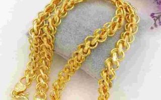 十克的黄金项链图片10克的黄金项链配多少克的吊坠合适