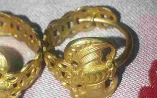 老式金耳环一般多少克,老式黄金耳环圈大概几个