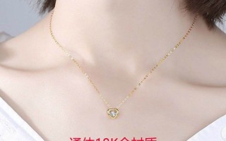 金项链女款真实图片,女士项链图片