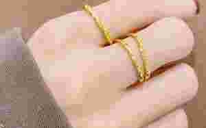 2022年黄金戒指新款图片,今年最新款黄金戒指