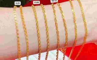 100克金项链有多粗图片100克黄金项链多少钱一条