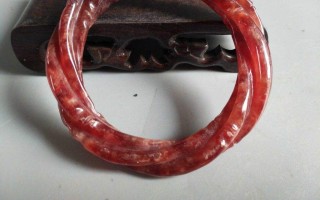 翡翠红紫手镯红紫色翡翠手镯