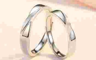男女情侣对戒,男女情侣戒指图片