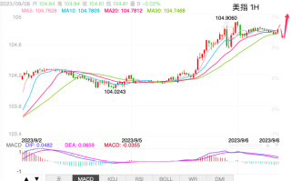 主次节奏：美指上行发力，短期看105.80