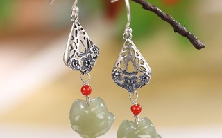 和田玉耳环图片及价格表和田玉耳环图片及价格