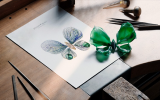 耗时15000小时 CINDY CHAO Black Label 发布俪影蝴蝶胸针