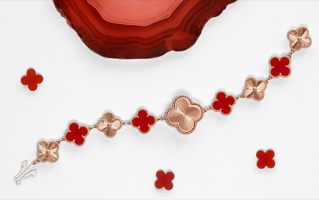 Van Cleef & Arpels 推出 Alhambra 新作 延续经典元素