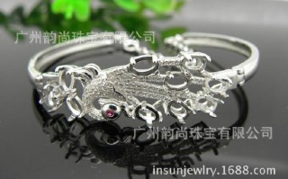 银手镯好还是玉手镯好,翡翠银手镯制作