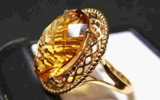 黄金指环戒指图片女士黄金戒指指环图片