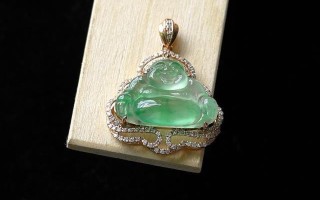 【大器翡翠】—— 玻璃种翡翠 木那佛