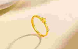 13克黄金手链有多大图片13克黄金戒指大不大