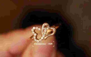 两个钻石戒指的设计图两个钻石戒指图片