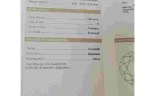 gia证书哪里有写天然钻石gia证书编号在钻石哪里