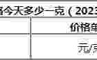 黄金价格今日最新价2022回收的简单介绍