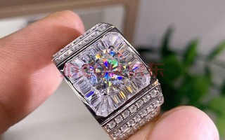 男士钻戒图片戒托男士钻戒图片