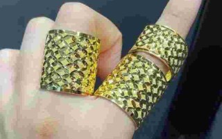 黄金戒指图片 花样黄金戒指男款图片