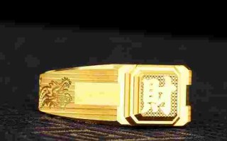 黄金戒指男款式大全图片男士金戒指一般多少克